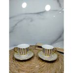 mc Blanche 2'li Kahve Fincan Takımı - Renkli - 90 ml - 2 Adet