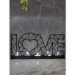 MC Concept M ve c Concept Love 5'li Metal Mumluk - Siyah