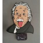 Mc2 Albert Einstein Dekoratif Sarkaçlı Duvar Saati