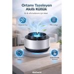 MCA Deerhome Araç Akıllı Küllük Duman Temizleyici Duman Emici Hava Temizleme Özellikli Kül Tablası