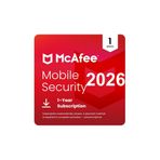 McAFEE 2026 Antivirus Mobile Security (Android) - 1 Android 1 Yıl Resmi Site Kodu