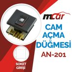 Mcar Doğan L Uno Tekli-Cam Açma Kapama Düğmesi