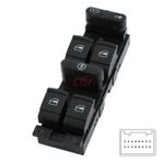 Mcar Dörtlü 9 Pin Sol Golf Iv Bora Passat Toledo Leon Cam Açma Düğmesi