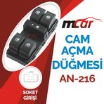 Mcar Dörtlü Fiat Linea Cam Açma Kapama Düğmesi