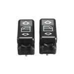 MCAR Mercedes W124 W126 W201 Cam Düğmesi 2 Adet