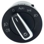 Mcar Volkswagen Golf 6, Passat B7, Caddy, Transporter T5, T6, Far Açma Anahtarı Kromlu Autolu 3C8941431A
