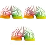 Mçb group 3 ADET Stres Yayı Gökkuşağı Yay Oyuncak Stres Yayı 6x5cm