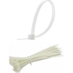 Mçb Group Plastik Kelepçe Cırt Kablo Bağı Beyaz 2.5X100 mm 10 cm 100 Adet