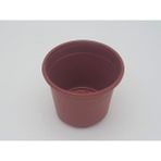 Mçb Group Plastik Orta Boy Saksı (10 Adet) 14CM Genişlik 12 cm Yükseklik - 12x14cm - Kahverengi