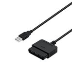 Mcbazel Playstation 2 Kumandası için PC veya Playstation 3 Dönüştürme Kablosu Sony DualShock PS2 PS3 Kumandalar için USB Adaptörü (Dans Matı ve Guitar Hero ile Uyumlu Değil)