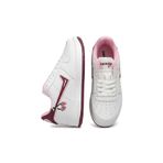 McDark Beyaz Bordo Kadın Sneaker Kirazlı Model Ayakkabı