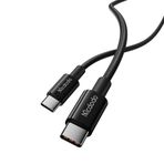 Mcdodo CA-2771 USB-A TO Type-C Q.C 4.0 Hızlı Data-Şarj Kablosu 1m - Siyah