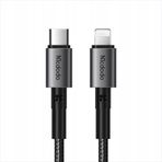 Mcdodo CA-2851 36 W PD Type-C to Lightning Hızlı 1.8 m Siyah Şarj ve Data Kablosu