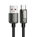Mcdodo CA-3150 Type-C 100 W LED Işıklı Power Off 1.2 m Siyah Süper Hızlı Data Şarj Kablosu