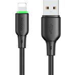 Mcdodo Ca-4741 12w Usb-a To Lıghtnıng Şarj Ve Data Kablosu -1.2 M Siya