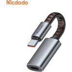 Mcdodo CA-4870 Lightning To Type-C 3'ü 1 Arada Dönüştürücü - Siyah