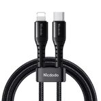 Mcdodo CA-5631 36 W 3 A USB-C to Lightning 1 m Siyah Şarj ve Data Kablosu