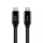 Mcdodo CA-7132 Type-C to Type-C USB 3 100 W 1.2 m Siyah Data Aktarım ve Şarj Kablosu