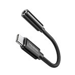 Mcdodo CA-7560 Siyah Type-C to Aux Jak 3.5 mm Dönüştürücü