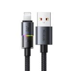 Mcdodo Ca-8170 Usb İphone 3A 7 Renkli Led Işıklı Şarj Data Kablosu
