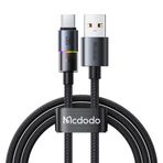 Mcdodo Ca-8180 Usb Typec 6A 7 Renkli Led Işıklı Şarj Data Kablosu