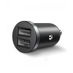 Mcdodo CC-6601 Siyah Mini 2.4A Çift USB Çıkışlı Araç Şarj Cihazı