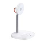 Mcdodo CH-7340 2 in 1 15W Magsafe iPhone Air Pods Kablosuz Şarj Standı
