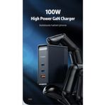 Mcdodo CH-8101 GaN 100W Yüksek Hızlı 2xType C 1xUSB Girişli Şarj Cihazı