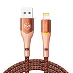 Mcdodo Çift Işıklı Led Switch 2a Iphone Lightning Turuncu 1.2 m Şarj Kablosu