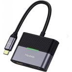 Mcdodo HU-7720 3in1 Gri 4K Ultra HD Type-C Girişli Hub Çoklayıcı