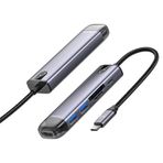 Mcdodo HU-7740 Gri 6in1 Usb Hub Çoğaltıcı