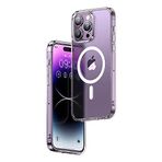 Mcdodo iPhone 14 Pro ile Uyumlu Şeffaf Magsafe Kılıf