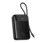 Mcdodo MC-3720 Type-C 20000 mAh Siyah 22.5W Dijital Ekranlı Kablolu Powerbank