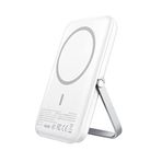 Mcdodo MC 7051 Beyaz 5000 mAh 15 W Standlı Manyetik Hızlı Kablosuz Powerbank