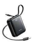 Mcdodo Mc-9930 20000Mah 45W Pd Hızlı Şarj Dahili Kablolu Powerbank Siyah