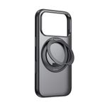 Mcdodo PC-1871 iPhone 17 Pro Yakalama Düğmeli Manyetik 360° Halka Standlı Kılıf