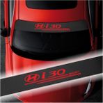 Mcem Store Hyundai I30 Için Uyumlu Aksesuar Oto Ön Cam Sticker Karbon - Standart - Renkli