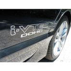 Mcem Store Orjinal Honda Civic I-Vtec Dohc Sticker 2 Adet Set Beyaz - Standart - Renkli
