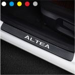Mcem Store Seat Altea Için Uyumlu Aksesuar Oto Kapı Eşiği Sticker Karbon 4 Adet - Standart - Renkli