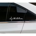 Mcem Store Seat Ibiza Için Uyumlu Aksesuar Yan Cam Oto Sticker 20*7 cm - Standart - Renkli