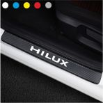 Mcem Store Toyota Hilux Için Uyumlu Aksesuar Oto Kapı Eşiği Sticker Karbon 4 Adet - Standart - Renkli