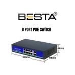 Mcg 8 Port Poe Switch KD0820