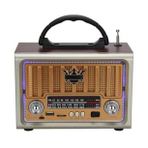 MCG Taşınabilir Klasik AM/FM/SW Retro Nostaljik Radyo
