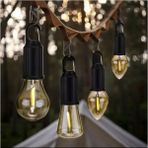 Mcg Taşınabilir Şarjlı LED Ampül Outdoor Kamp Bahçe Lambası
