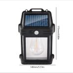 Mcg Yeni Nesil Suya Dayanıklı Hareket Sensörlü Güneş Enerjili Solar LED Dış Mekan Bahçe Lambası