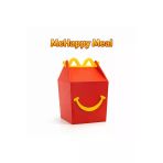 Mchappy Meal Tasarımlı Kapaklı Kutu – Sert Plastik Organizer & Dekoratif Saklama Kutusu –