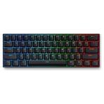 Mchose Ace 60 Pro Black %60 Hall Effect Ice Blue Manyetik Switch Rgb Hotswap Mekanik Gaming Klavye (ACE60-3A) - Koyu Siyah