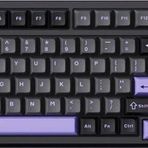 Mchose MC-G98S-3 G98 Pro %98 RGB Kablosuz Hotswap Siyah Mor Mekanik Gaming Klavye