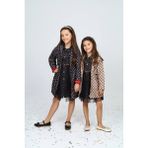 Mcl Kids Kız Çocuk Kapişonlu Trençkot Siyah - 5 - 6 Yaş