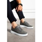 MCLACOS Erkek Sneaker Günlük Spor Ayakkabı Yüksek Taban Füme - Rahat Tasarım Q3